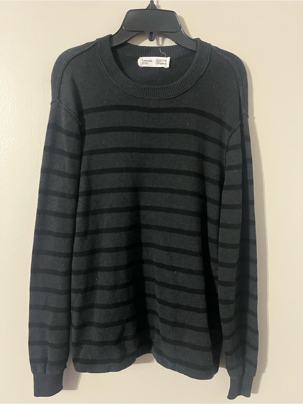 Entireworld Crewneck Striped Sweater Sz M